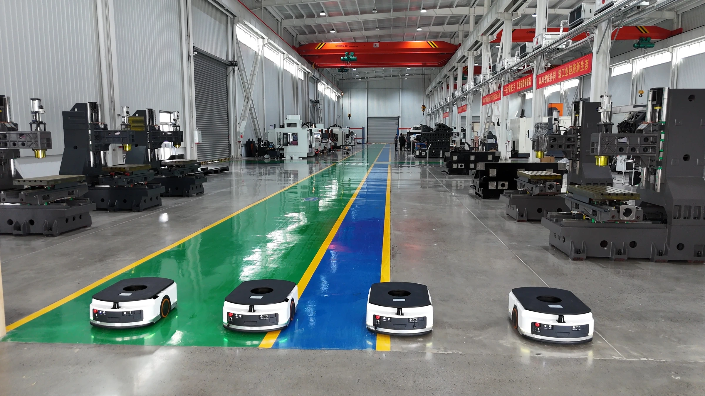 Factory automation demonstration area