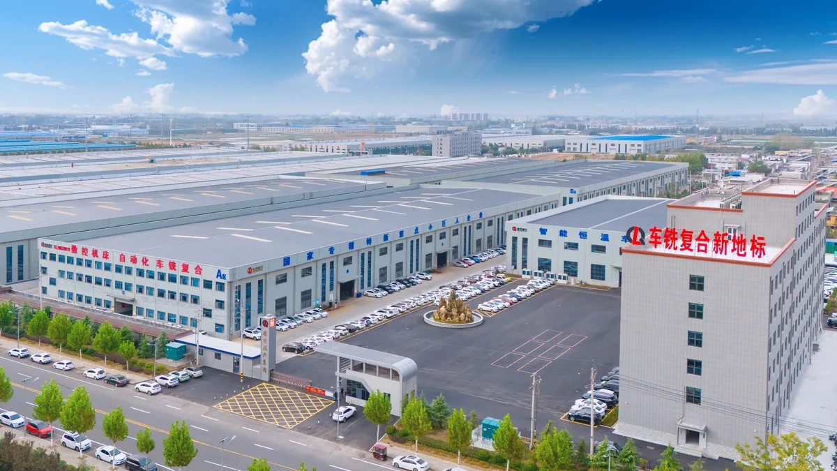 Manufacturing campus panorama